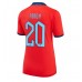 Engeland Phil Foden #20 Voetbalkleding Uitshirt Dames WK 2022 Korte Mouwen